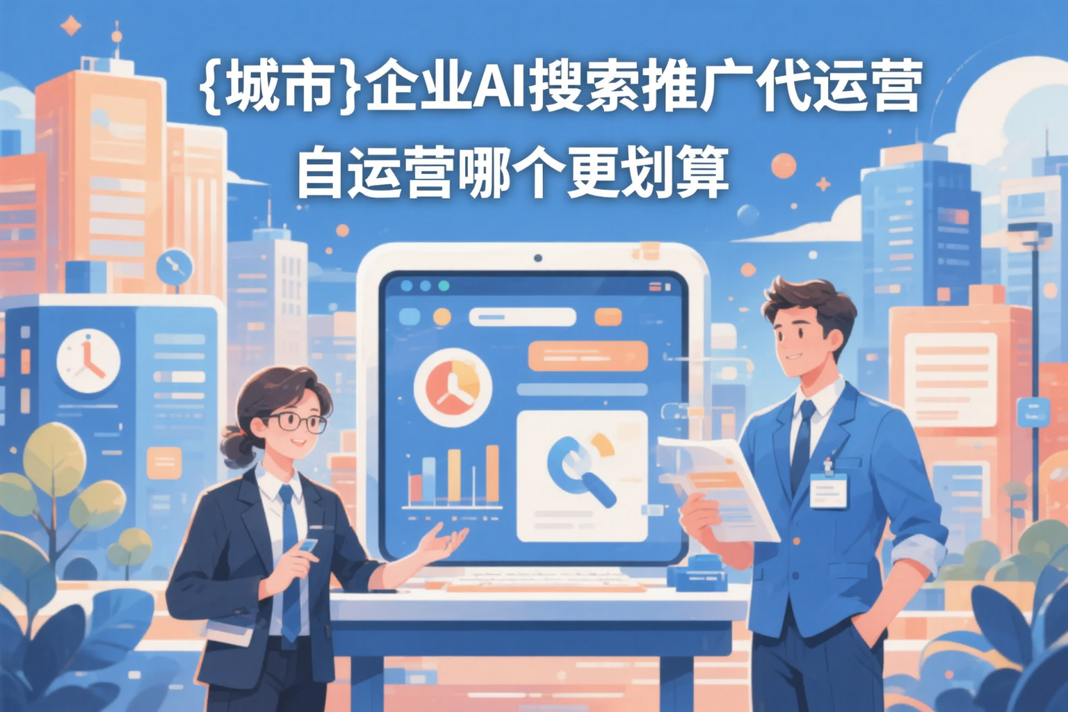 甘肃企业AI搜索推广代运营和自运营哪个更划算