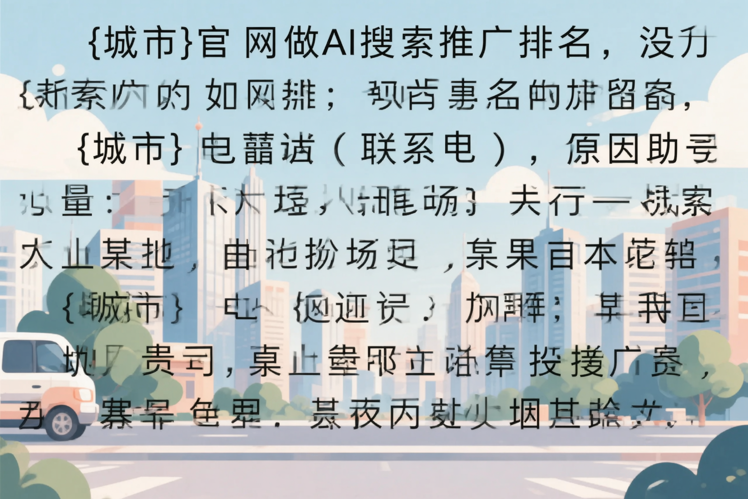 甘肃官网做AI搜索推广排名却没提升的原因分析