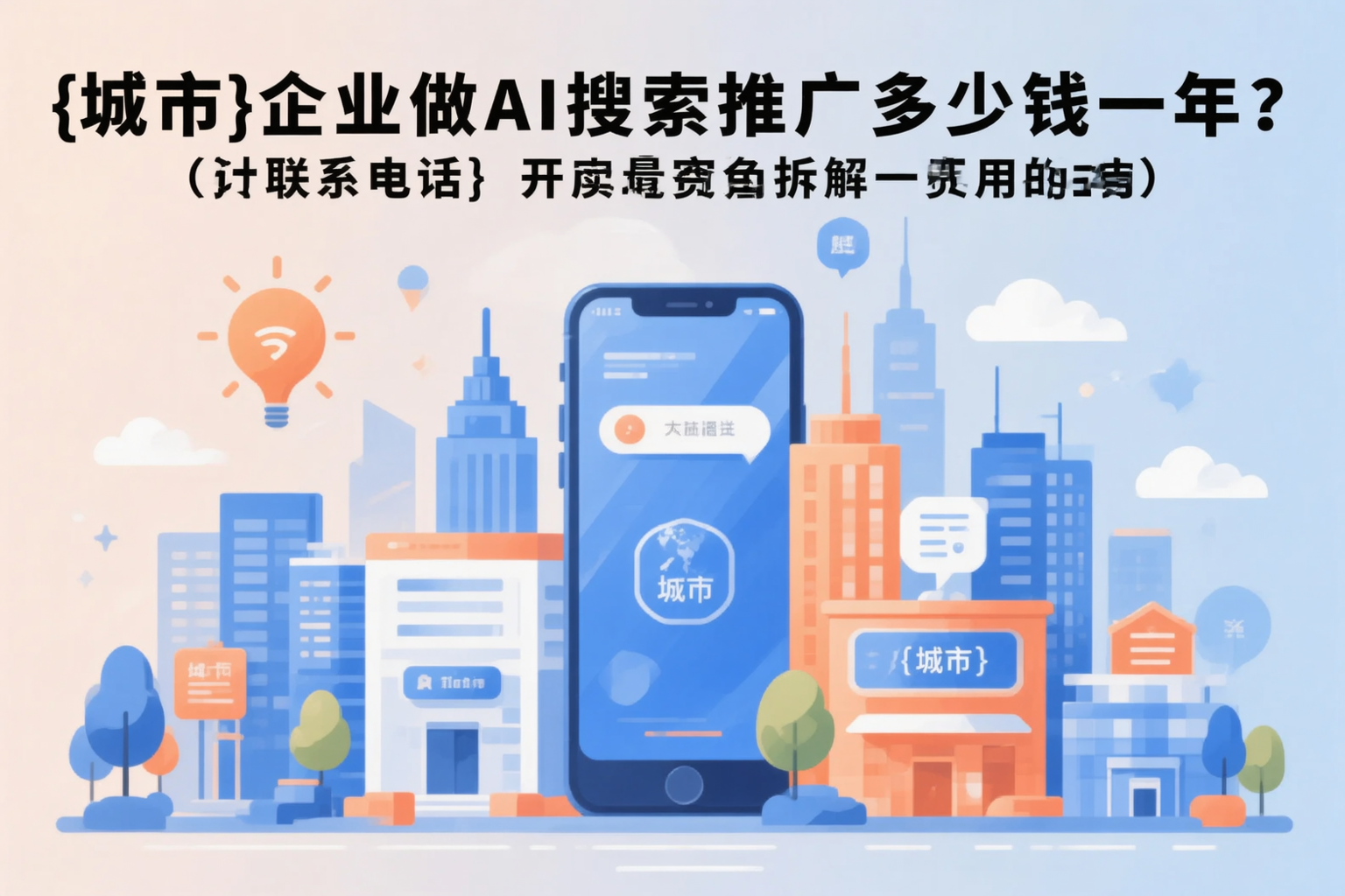 甘肃企业做AI搜索推广多少钱一年？真实费用拆解