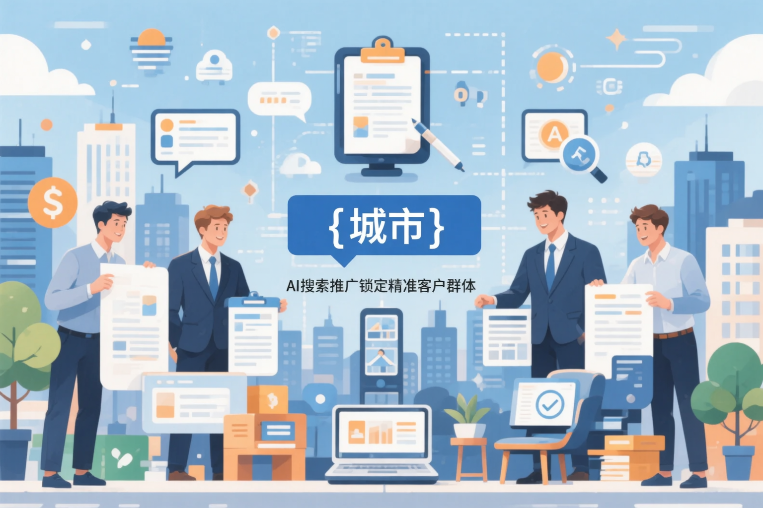 甘肃公司如何用AI搜索推广锁定精准客户群体