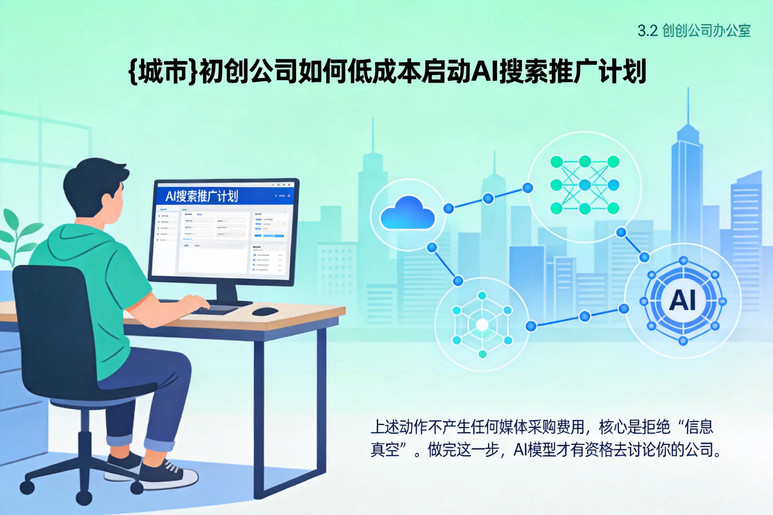 甘肃初创公司如何低成本启动AI搜索推广计划