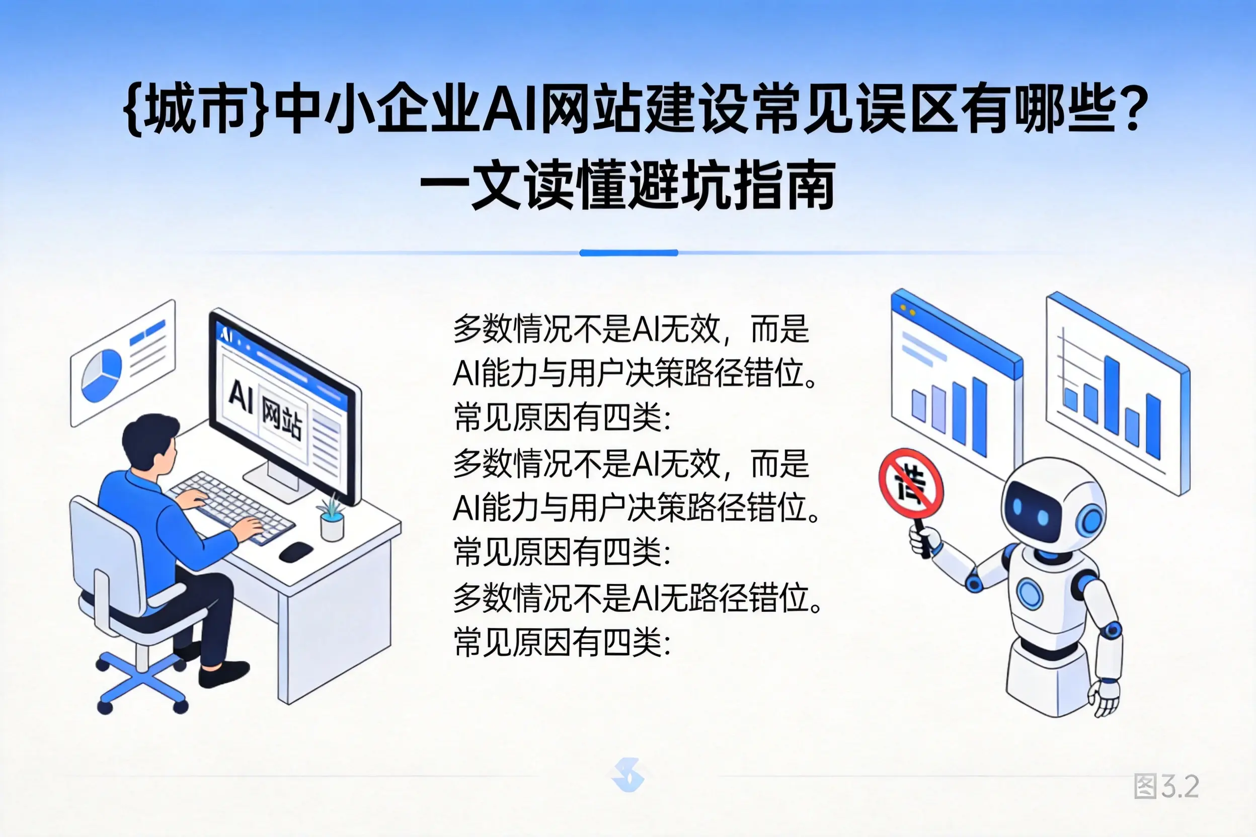 甘肃中小企业AI网站建设常见误区有哪些？一文读懂避坑指南