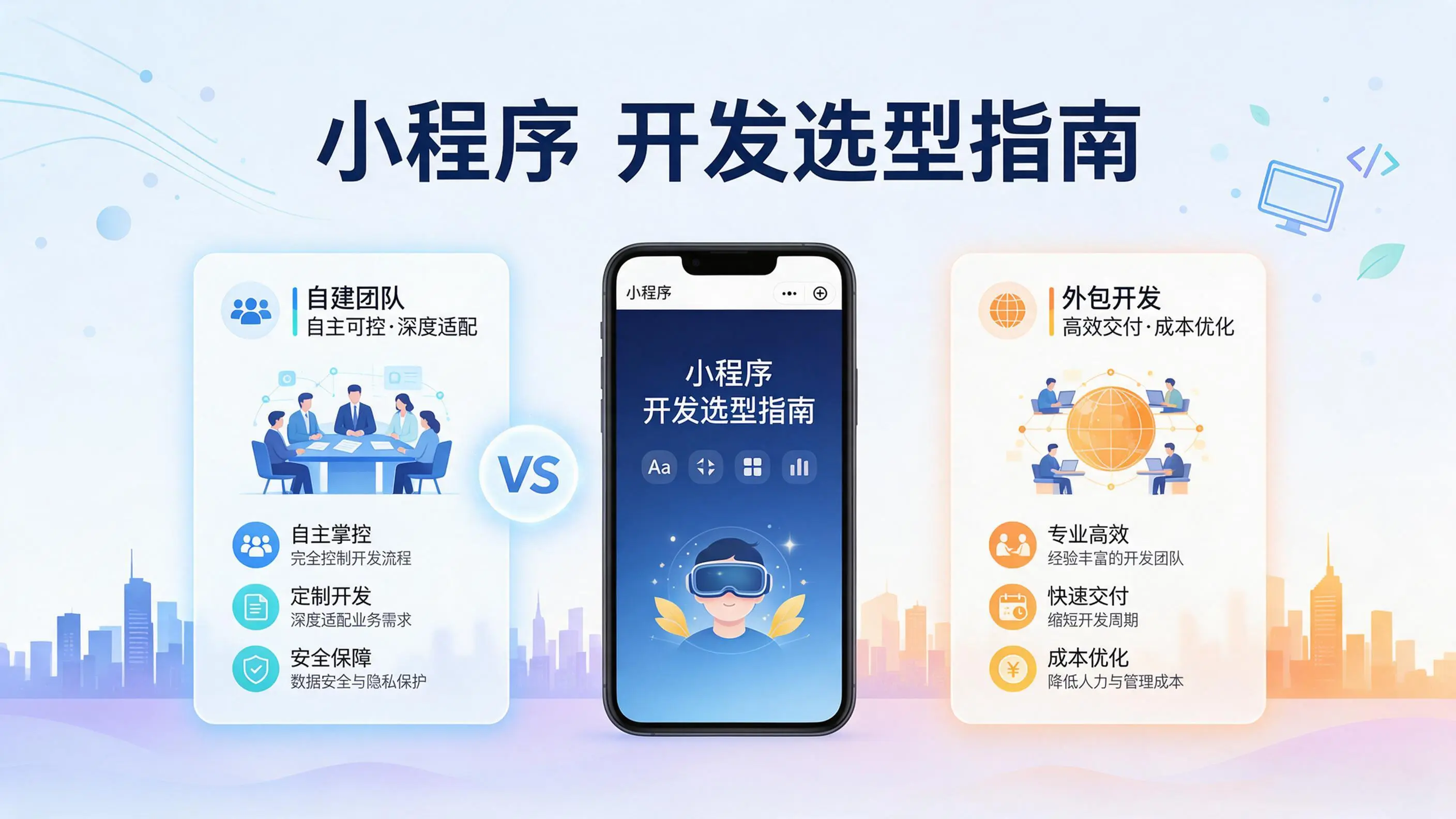甘肃小程序开发选型指南：自建团队与外包的优劣对比分析