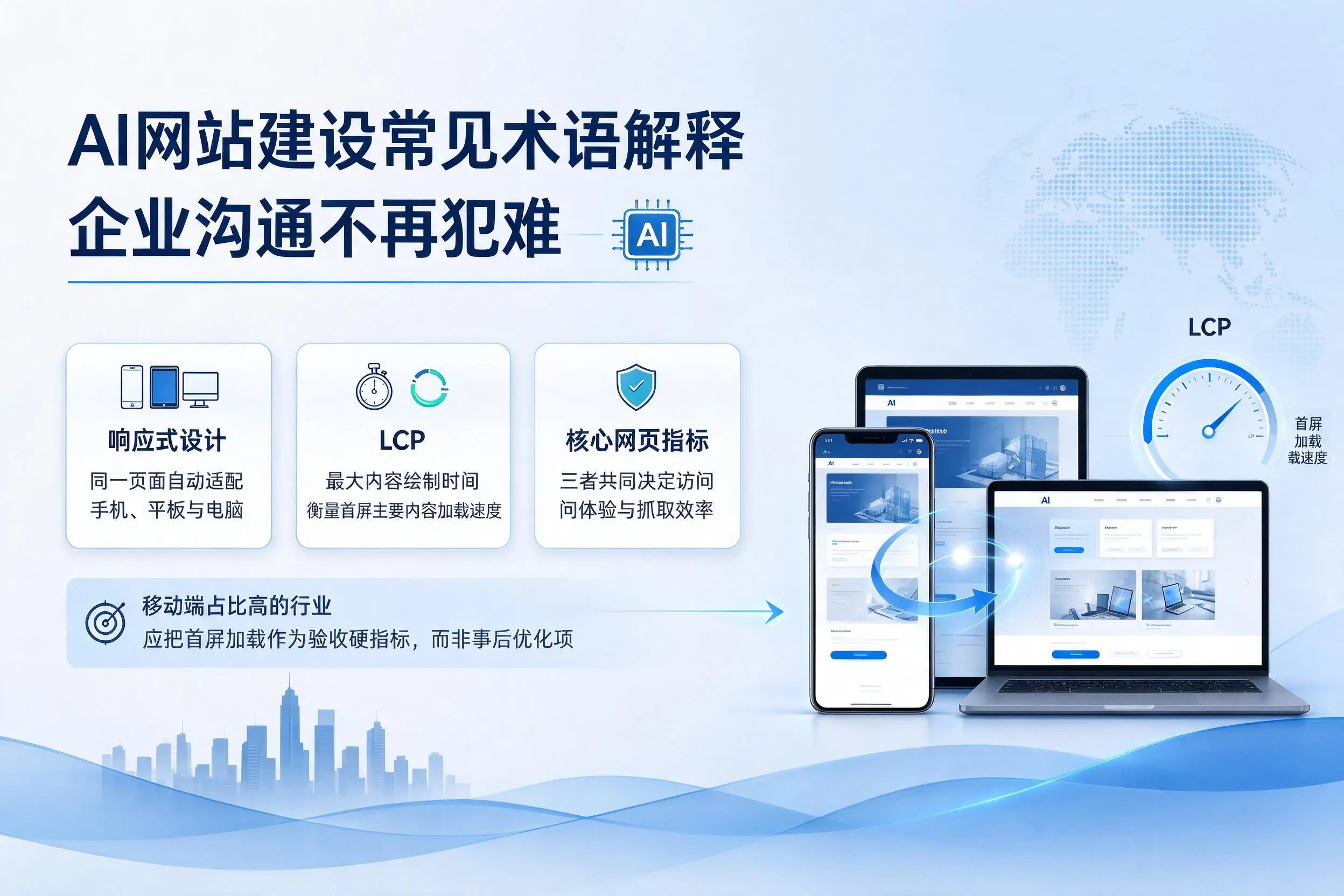 AI网站建设常见术语解释，甘肃企业沟通不再犯难