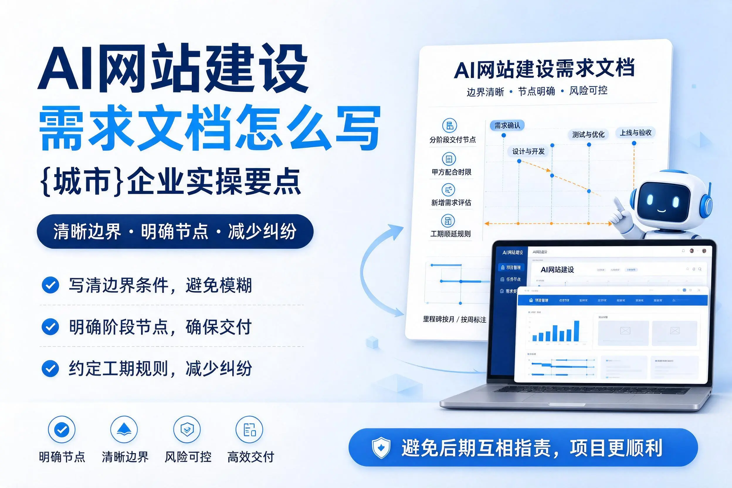 AI网站建设需求文档怎么写，甘肃企业实操要点